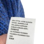 Free People High Hopes Cardigan Royal Blue Chunky Knit Sweater Oversized Size XS Photo 4