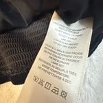 Free People Velvet Piper Embroidered Cropped Corset Top Black Women's Size XS Photo 5