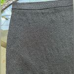 House of Harlow 1960 Metallic Knit Side Slit Maxi Skirt in Black Photo 3