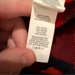 Aerie Red & Navy Blue Buffalo Check High Rise Pajama Shorts Sz M Photo 3