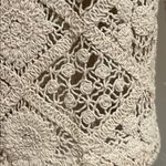 Miss Me medium Chic Cream Textured crocheted Women's Jacket Photo 5