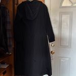 London Fog  Black Coat with removable Plaid lining size 8 Photo 6