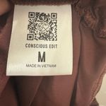 Express Pull‎ On Burgundy Shorts Size M Brown Size M Photo 3