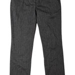 Apt. 9  Maxwell Slim Trousers Herringbone Chevron Mid Rise Gray 14 Photo 0