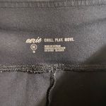 Aerie Women's‎  Black Straight Leg Ankle Leggings Yoga Pants Size XL 25" Inseam Photo 2