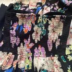 Band of Gypsies strapless bustier floral wide leg pants jumpsuit, size small Photo 8