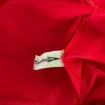 Shadowline Vintage Red Lace Trimmed Slip Skirt Size Medium Photo 1