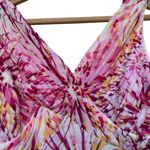 Adrianna Papell  Pink Floral Dress – Size 6 Photo 2