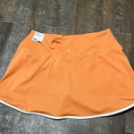 NEW DSG Active Orange Skort Size XL Golf Pickleball Tennis High Rise Photo 2