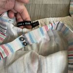 Doe & Rae NWT  Sunkissed Multicolored Stripes Open Back Halter Tank size S Photo 3