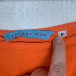 Johnny Was women's size 6 small skirt orange vintage USA embroidered floral Photo 1