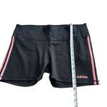 Adidas  Women’s Compression Running Shorts Black Pink Stripes Size 2XL NWT Photo 1