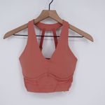 Gymshark  Whitney Simmons Sports Bra Coral Pink Racerback XS Photo 1