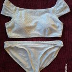 No Boundaries  Off-Shoulder White Bikini Set Photo 1