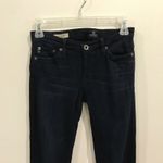 AG Adriano Goldschmied  Ballad Slim Bootcut Jeans Size 24R Dark Wash Denim Photo 3