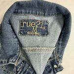 Rue 21 Blue Denim Vest Photo 3