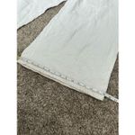 Aerie High Waisted Pool-To-Party Cargo Gauze Pant White Wide Leg Cotton XXL Photo 6