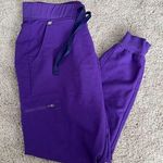 FIGS Purple  Petite Zamora Joggers Scrub Pants Photo 0