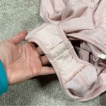 Free People Intimately Sloane Henley Bodysuit Thermal Knit Top in Pink Nectar SP Photo 9