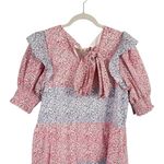 Hyacinth House Tuckernuck Multi Floral Barton Maxi Dress Cottagecore Women Small Pink Photo 8