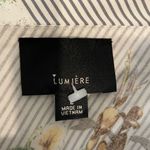 Urban Outfitters UO Lumiere One Shoulder Floral And Blue Stripe Blouse Size L New Photo 4