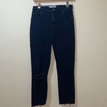 Reformation Womens  Faded Black Destroyed High Waist Rise Skinny Jeans Photo 3