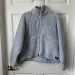 BDG Women's Urban Outfitter Chuck Fleece Zip-Up Grey Jacket Size L Photo 0