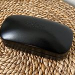 Coach Black Leather Sunglasses Case Photo 0