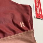 Good American  The Liquid Mix Strappy Back Sports Bra Photo 4