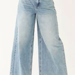 Lime Lush Wide-Leg Jeans Photo 0