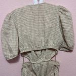 ZARA Blogger Favorite Cut Out Linen Blend Dress. Size S Photo 9