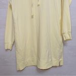 The Drop Women's Size Medium Yellow Long Sleeve Mini Hoodie Dress Photo 6