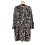 Joie  Berit Cardigan S Mohair Wool Blend Long Leopard Print Oversized Cozy Warm Photo 5