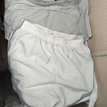 Nike ANTONIO MELANI AND Women's Athletic Shorts - Gray and white Photo 0