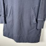 American Giant Hoodie Dress Womens Size Small Spellbound Blue Sweatshirt Tunic Photo 2