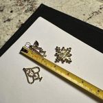 Lot Of 3 Prong Set Rhinestone Holiday Brooch Pins Christmas Tree & An Angel Photo 6