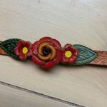 Leather Flower Bracelet Photo 1