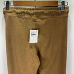 Good American Tan Drawstring Joggers NWT Women's Size 4 Brown Stretch Pants Photo 5