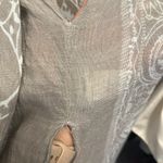 Lulus  Sun Daze Grey Print Cover-Up One Size Photo 9