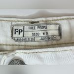 Free People Free People Women's White Denim Shorts Size 29 Photo 2
