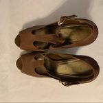 BCBGirls NWOT  T-strap Peep-toe ‘Cross’ Heels- imperfect Photo 1