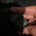 Derek Lam NWT  Black Virgin Wool Crepe Trousers with Navy Blue Satin Trim Size 6 Photo 7