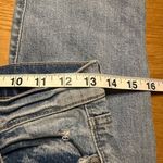 Pistola  raw hem straight leg distressed jeans 25 button fly Photo 8