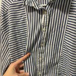 Elizabeth and James  Stripe Button Down Shirt Photo 3