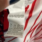 Jumpsuit fun and funky red patterned jumpsuit Size M Photo 4