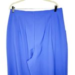 Torrid Pull-On Wide Leg Studio Refined Crepe High-Rise Pant Periwinkle 1 Tall Photo 4