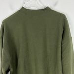 Abound NWT  Brushed Knit Mock Neck Fleece Pullover in Olive Night Green Size XL Photo 8