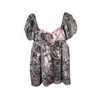 Sugar Thrillz Dolls Kill Mini Dress Babydoll Toile‎ Pink Black Cosplay Size 1X Photo 5