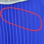 Sangria Sleeveless Blue Maxi Dress with Pleated Skirt Size 6 NWT Photo 8