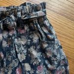 Staring At Stars Anthropology Floral Black Shorts Photo 3